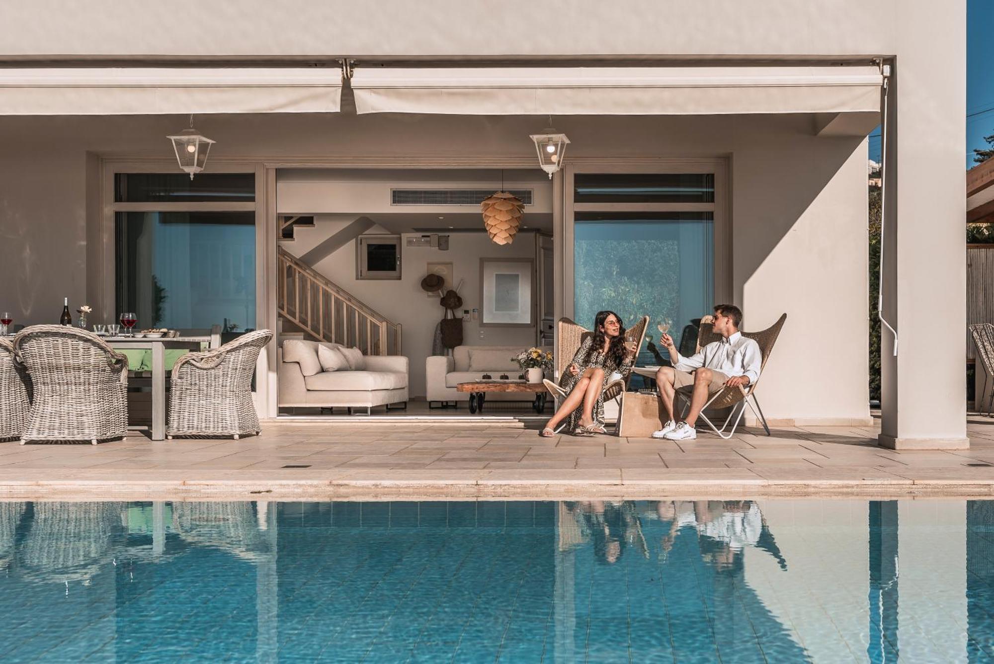 SK Place Crete Luxury Villas Almirida Exterior foto